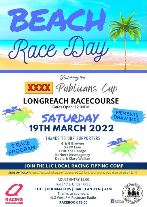 Longreach Beach Day Races