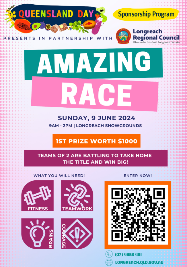 Amazing race queensland day website